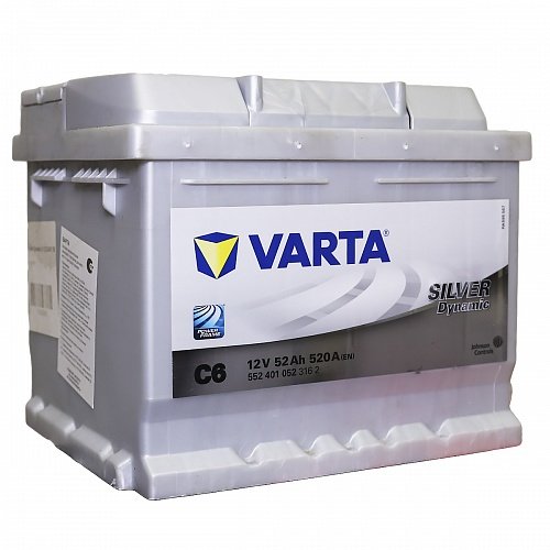 VARTA Silver Dynamic 52Ah прямая