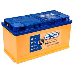 АКОМ EFB 100А/ч прямая